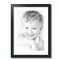 ArtToFrames 16x22" Matted Picture Frame with 12x18" Single Mat Photo Opening Framed in 1.25" Black and 2" Mat (FWM-3926-16x22)
